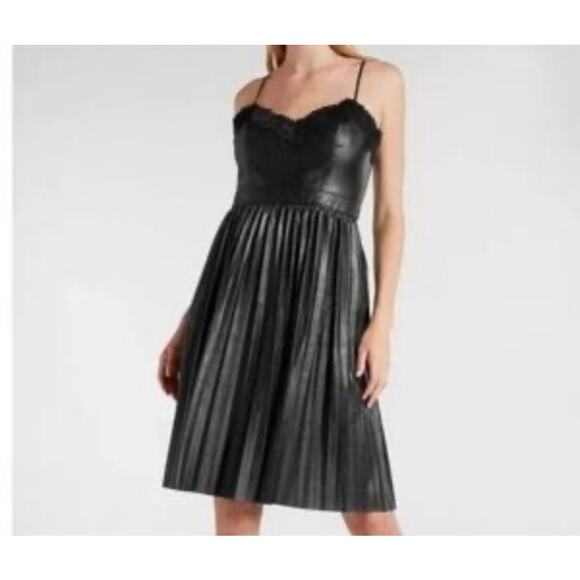 Express Black Midi Dress - Picture 2 of 7